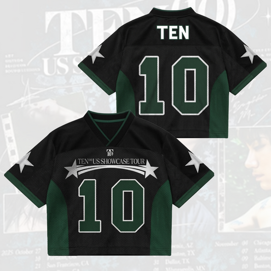 Bold Ten 10 Us Showcase Tour WayV Mixed Mesh Jersey Gift For Fans