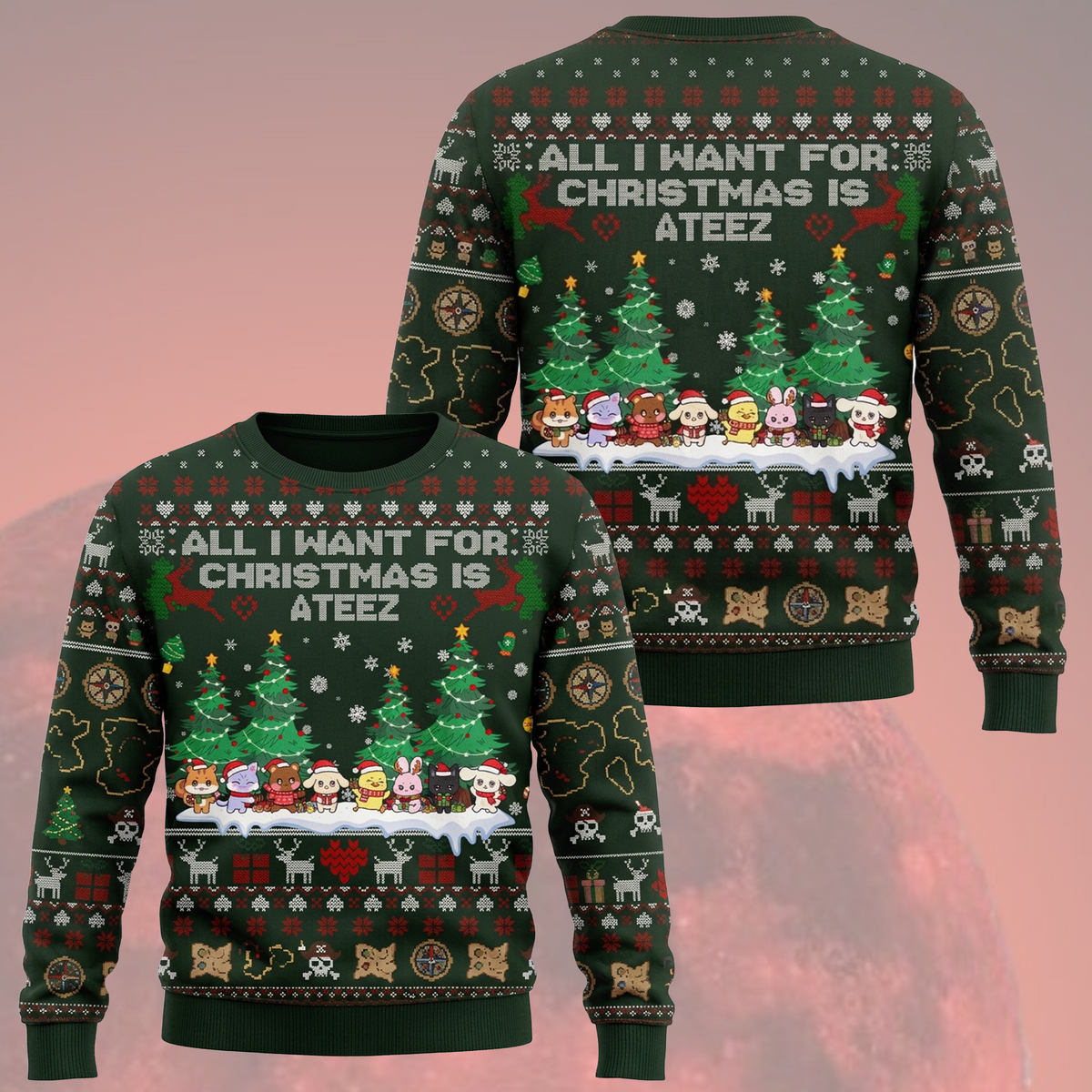 Alles, was ich mir zu Weihnachten wünsche, ist der Twice Ugly Sweater