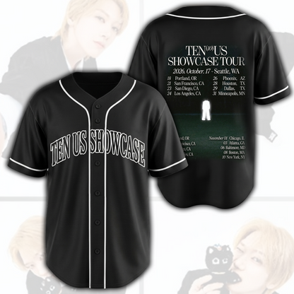 Gedenk-Trikot der TEN 10 US Showcase Tour – Fan-Geschenke