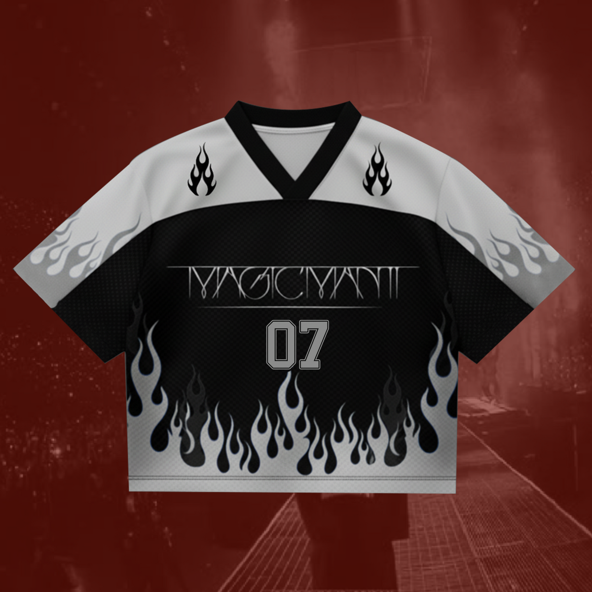 Jackson Wang Magic Man 2 GOT7 North America Mixed Mesh Jersey