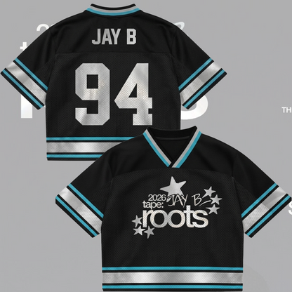 GOT7 Jay B Tape Roots Tour Mixed Mesh Jersey Geschenk für Fans