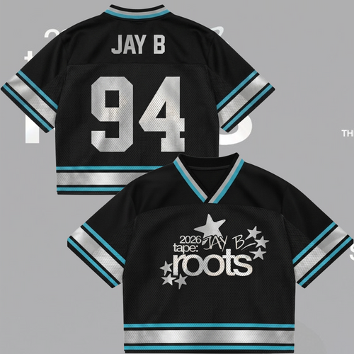 GOT7 Jay B Tape Roots Tour Mixed Mesh Jersey Geschenk für Fans