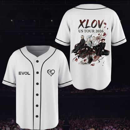 XLOV 2026 I God World Tour Baseball-Trikot Fan-Edition