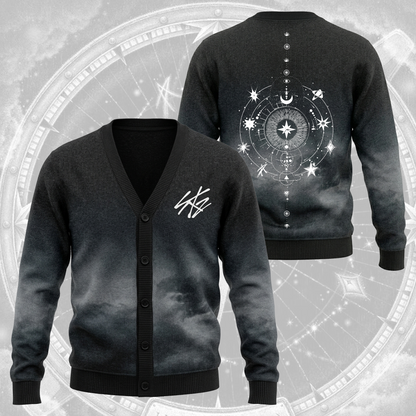 Smoky Stray Kids Star Stay Strickjacke Geschenk für Stay