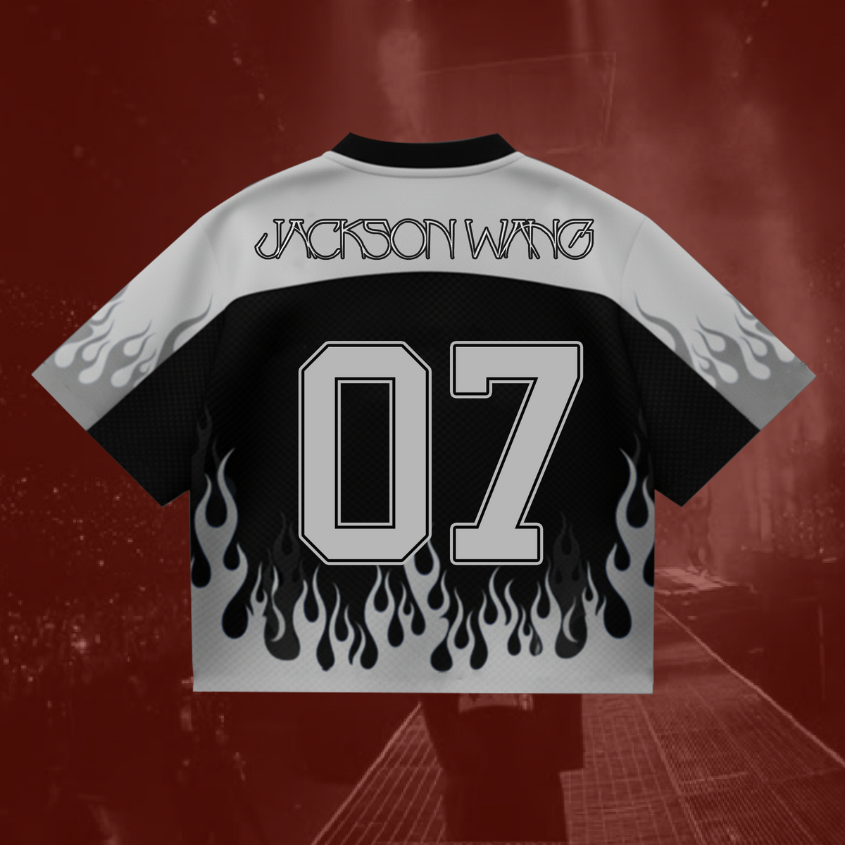 Jackson Wang Magic Man 2 GOT7 North America Mixed Mesh Jersey