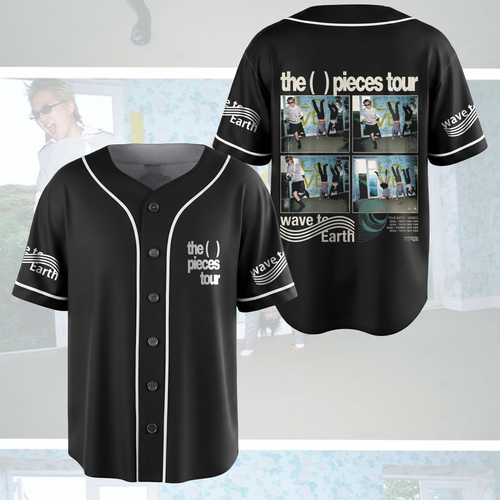 Wave to Earth The Pieces Tour Baseball-Jersey Bad Piece Geschenk für Fans