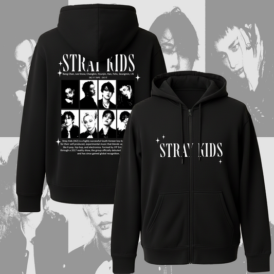 Stray Kids Vintage Do It Skz Tape It Zip Hoodie Gift For Lovers