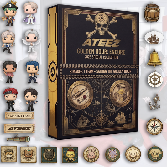 Atiny Golden Hour Blind Box The Pirate Journey Mystery Gift For Fans