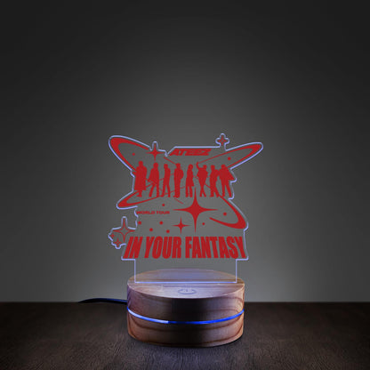 WAVESTEEᵀᴹ In Your Fantasy Acrylic LED Lamp – 16 RGB Colors