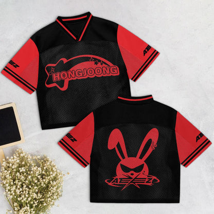 Ateez Mixed Mesh Jersey Football