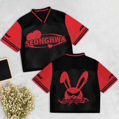 Ateez Mixed Mesh Jersey Football