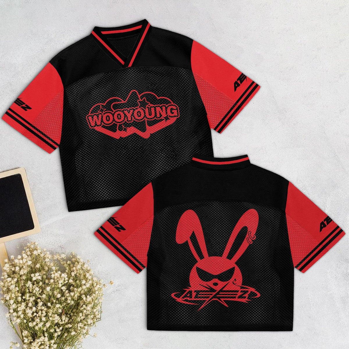 Ateez Mixed Mesh Jersey Football