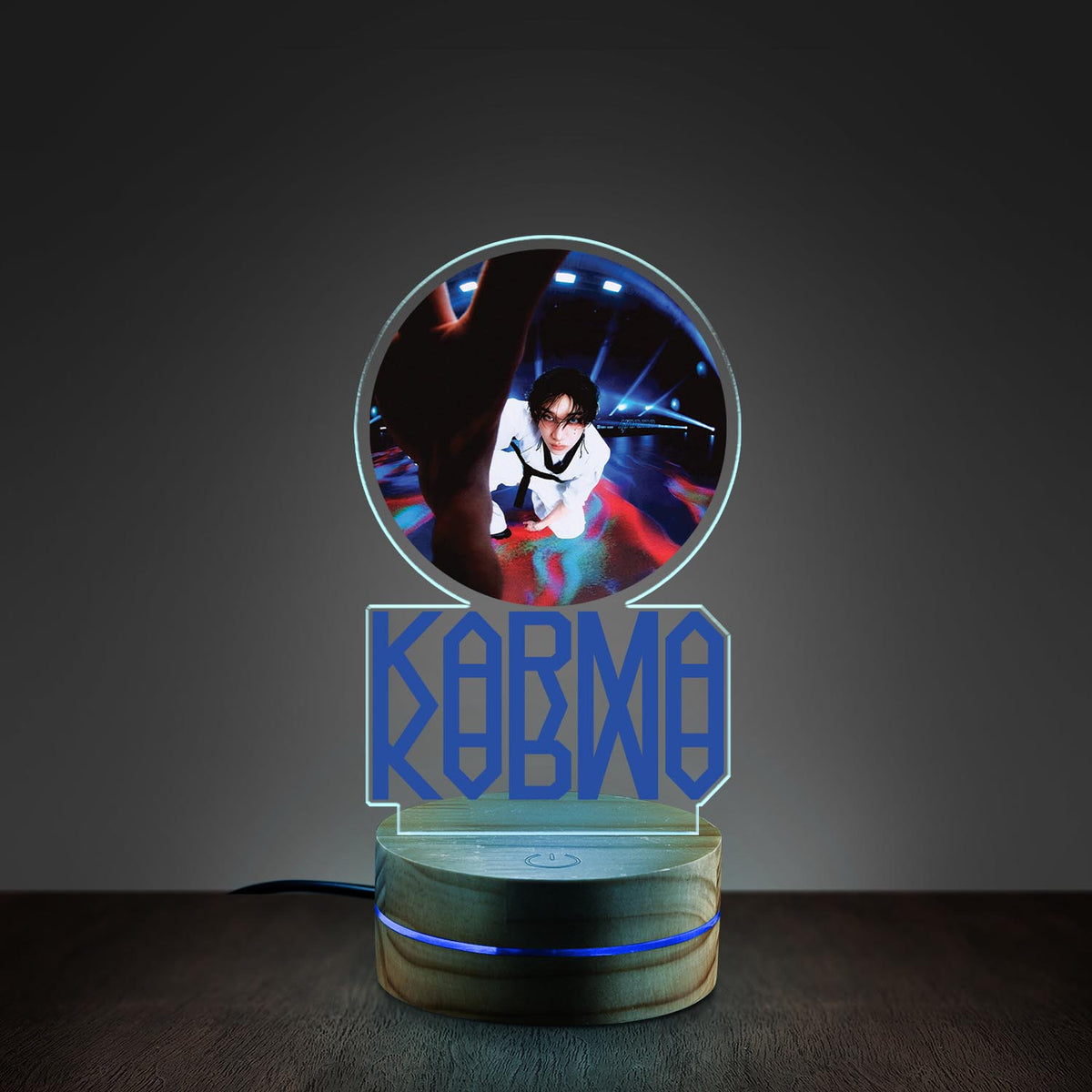 WAVESTEEᵀᴹ Karma Acrylic LED Lamp – 16 RGB Colors Version 1