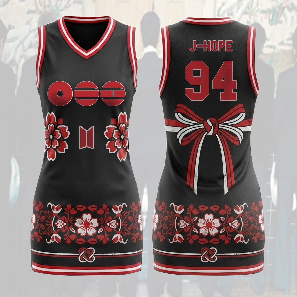The Muse Arirang World Tour BTS Trikot-Kleid Sporty Chic Konzert-Outfit Geschenk für Army