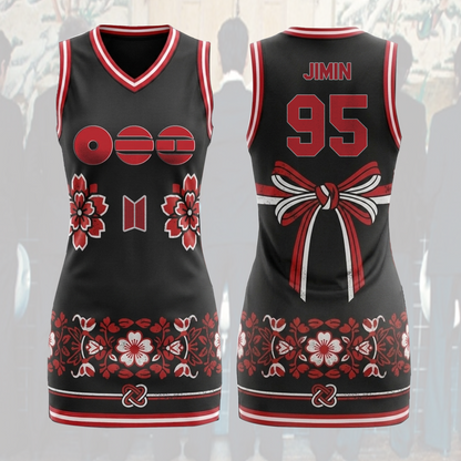 The Muse Arirang World Tour BTS Trikot-Kleid Sporty Chic Konzert-Outfit Geschenk für Army