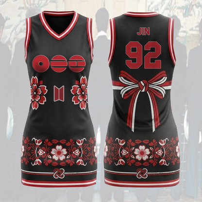 The Muse Arirang World Tour BTS Trikot-Kleid Sporty Chic Konzert-Outfit Geschenk für Army