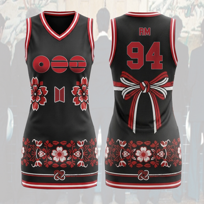 The Muse Arirang World Tour BTS Trikot-Kleid Sporty Chic Konzert-Outfit Geschenk für Army