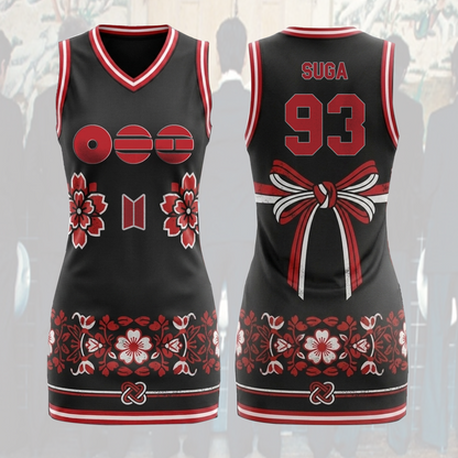The Muse Arirang World Tour BTS Trikot-Kleid Sporty Chic Konzert-Outfit Geschenk für Army