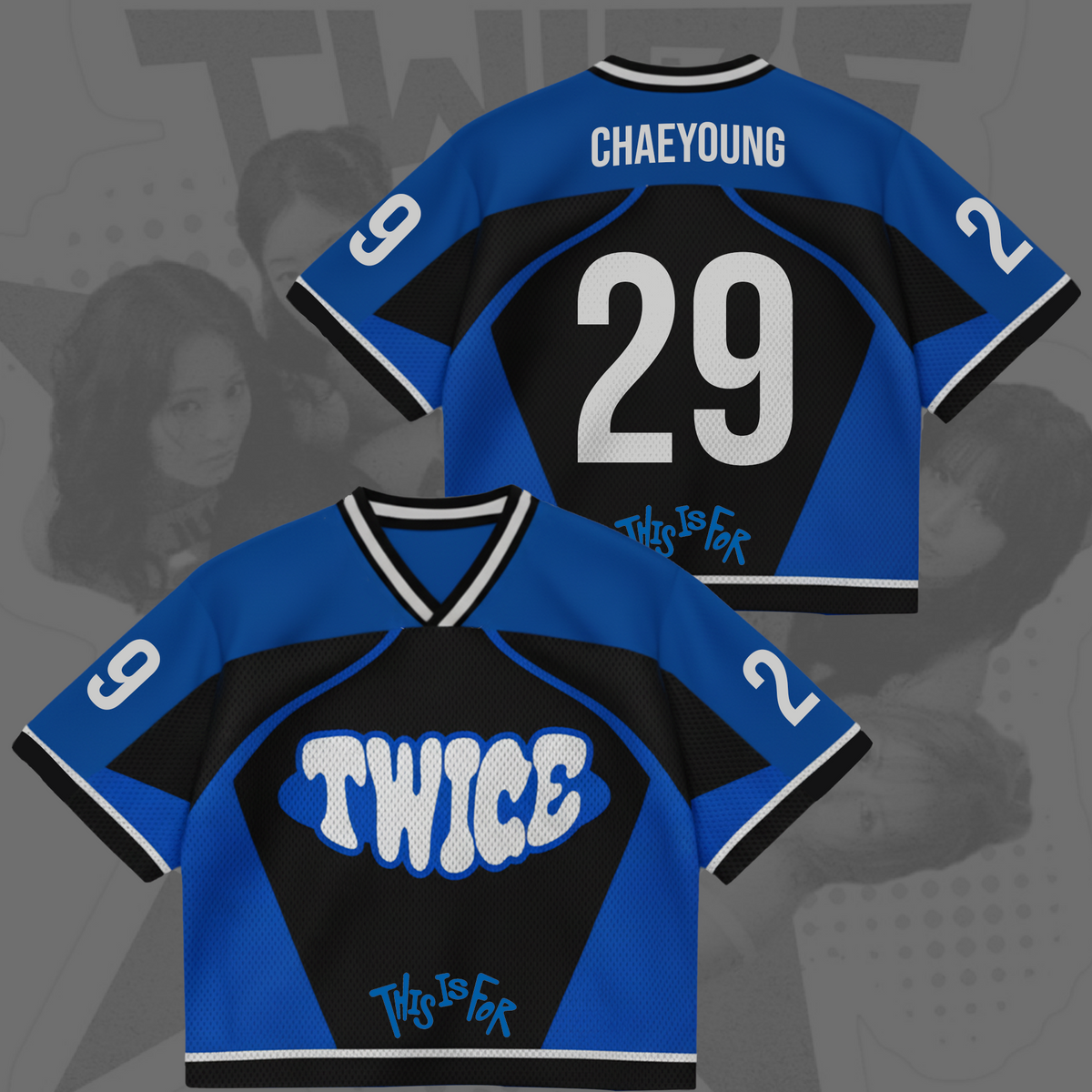 Energetic Twice This Is For Tour Part 2 Notrh America Mixed Mesh Jersey