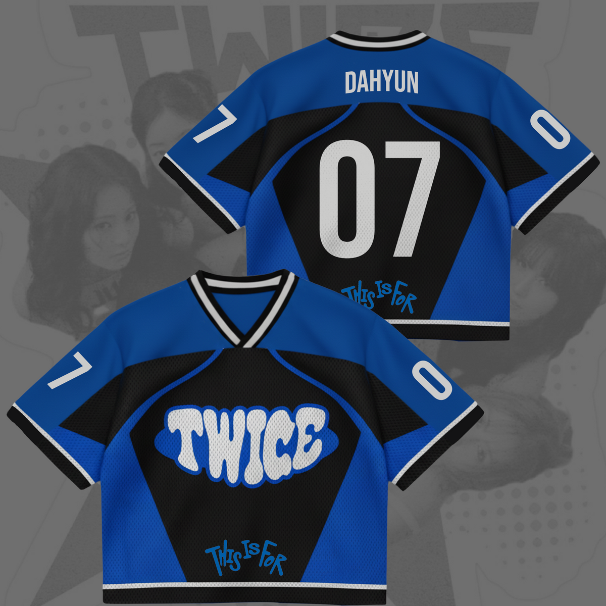 Energetic Twice This Is For Tour Part 2 Notrh America Mixed Mesh Jersey