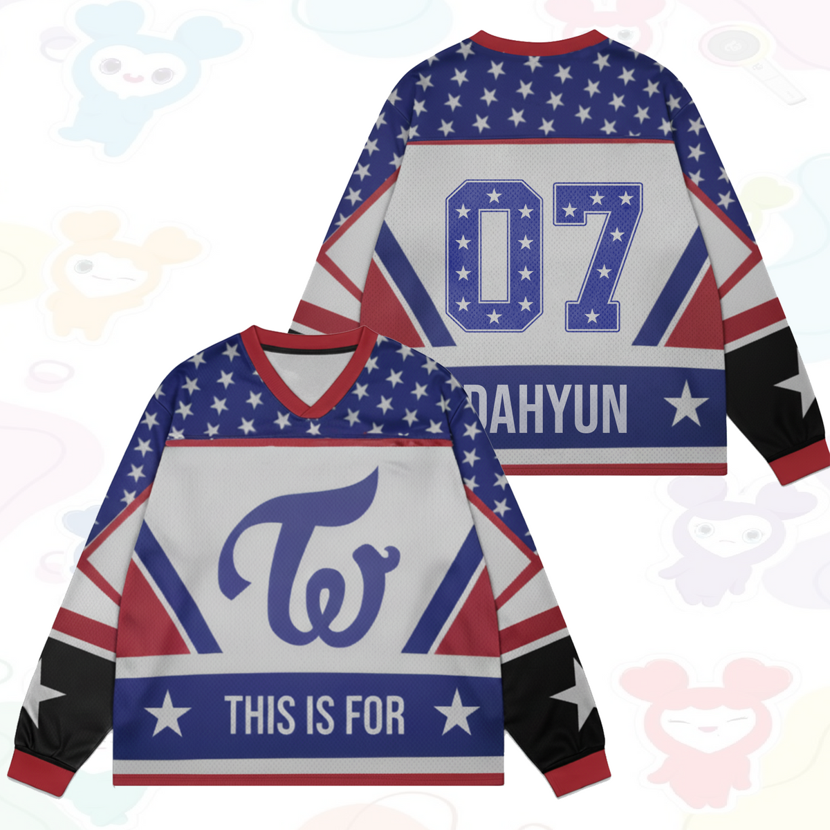 This Is For 2026 North America Tour Mesh Splicing Long Sleeved Gift For Lovers