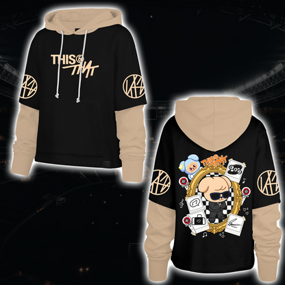 Spooky Stray Kids Wolf Chan Shortstop Hoodie Halloween-Geschenk für Fans