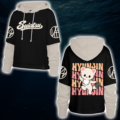 Spooky Stray Kids Wolf Chan Shortstop Hoodie Halloween-Geschenk für Fans