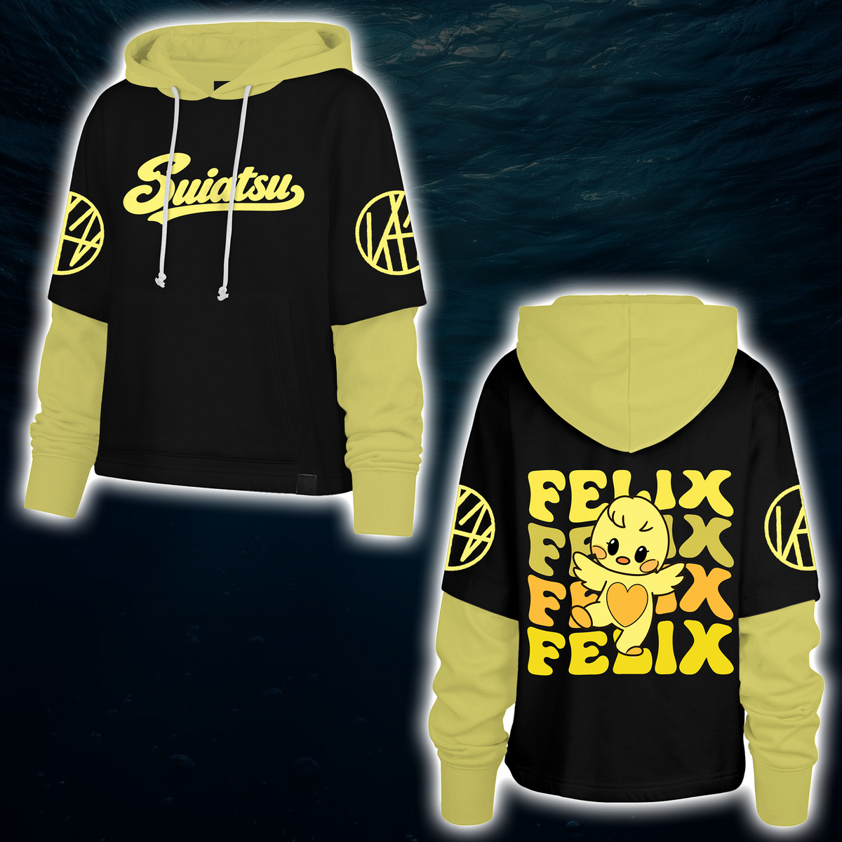Spooky Stray Kids Wolf Chan Shortstop Hoodie Halloween-Geschenk für Fans