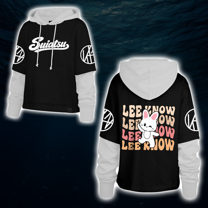 Spooky Stray Kids Wolf Chan Shortstop Hoodie Halloween-Geschenk für Fans