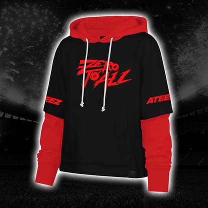 Ateez Tour EST 2018 Shortstop Hoodie Geschenk für Fans
