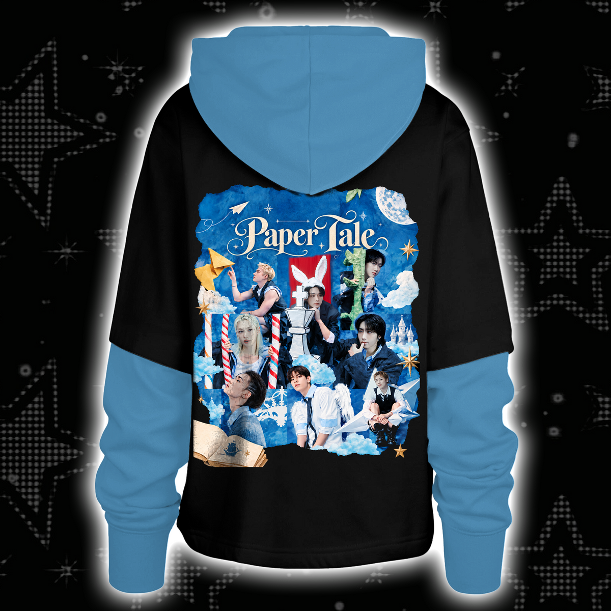 Spooky Stray Kids Wolf Chan Shortstop Hoodie Halloween-Geschenk für Fans