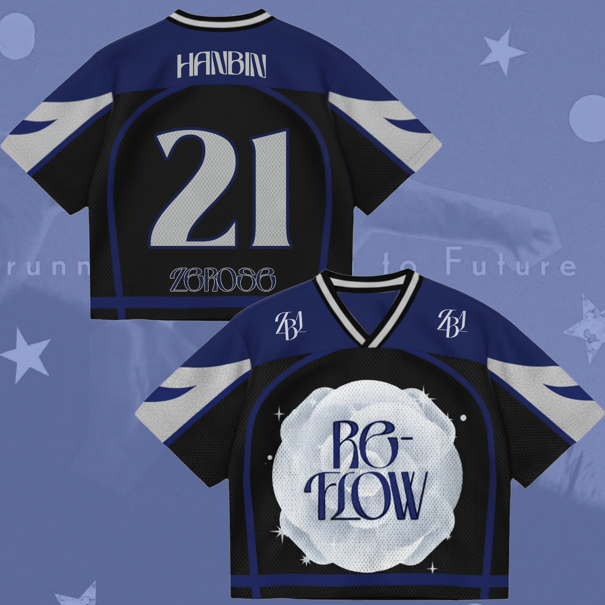 ZEROBASEONE Special Album Re FLow Mixed Mesh Jersey