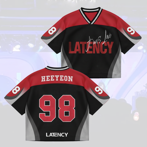 Latency Debut It Was Love Single Mixed Mesh Trikot Geschenk für Verliebte
