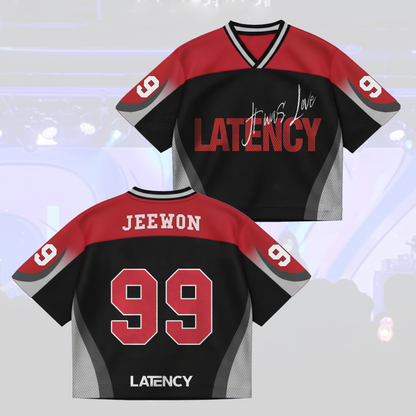Latency Debut It Was Love Single Mixed Mesh Trikot Geschenk für Verliebte