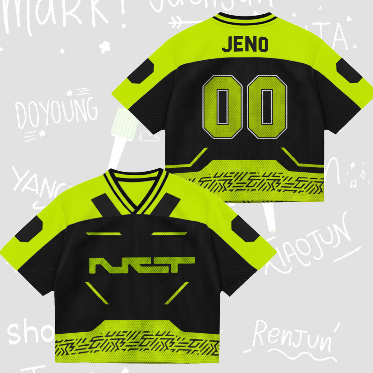 NCT Dream Everything All At Once Neo Mixed Mesh Jersey Gift For Fans