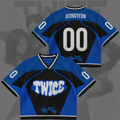 Energetic Twice This Is For Tour Part 2 Notrh America Mixed Mesh Jersey