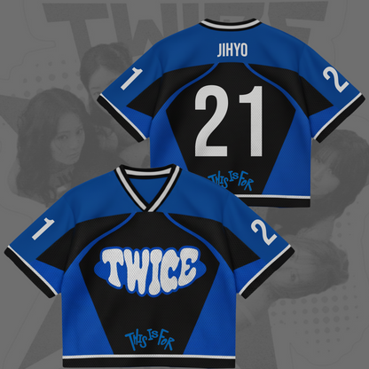 Energetic Twice This Is For Tour Part 2 Notrh America Mixed Mesh Jersey