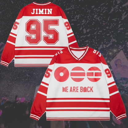 World Tour BTS We Are Back Splicing Long Sleeved Gift For Army