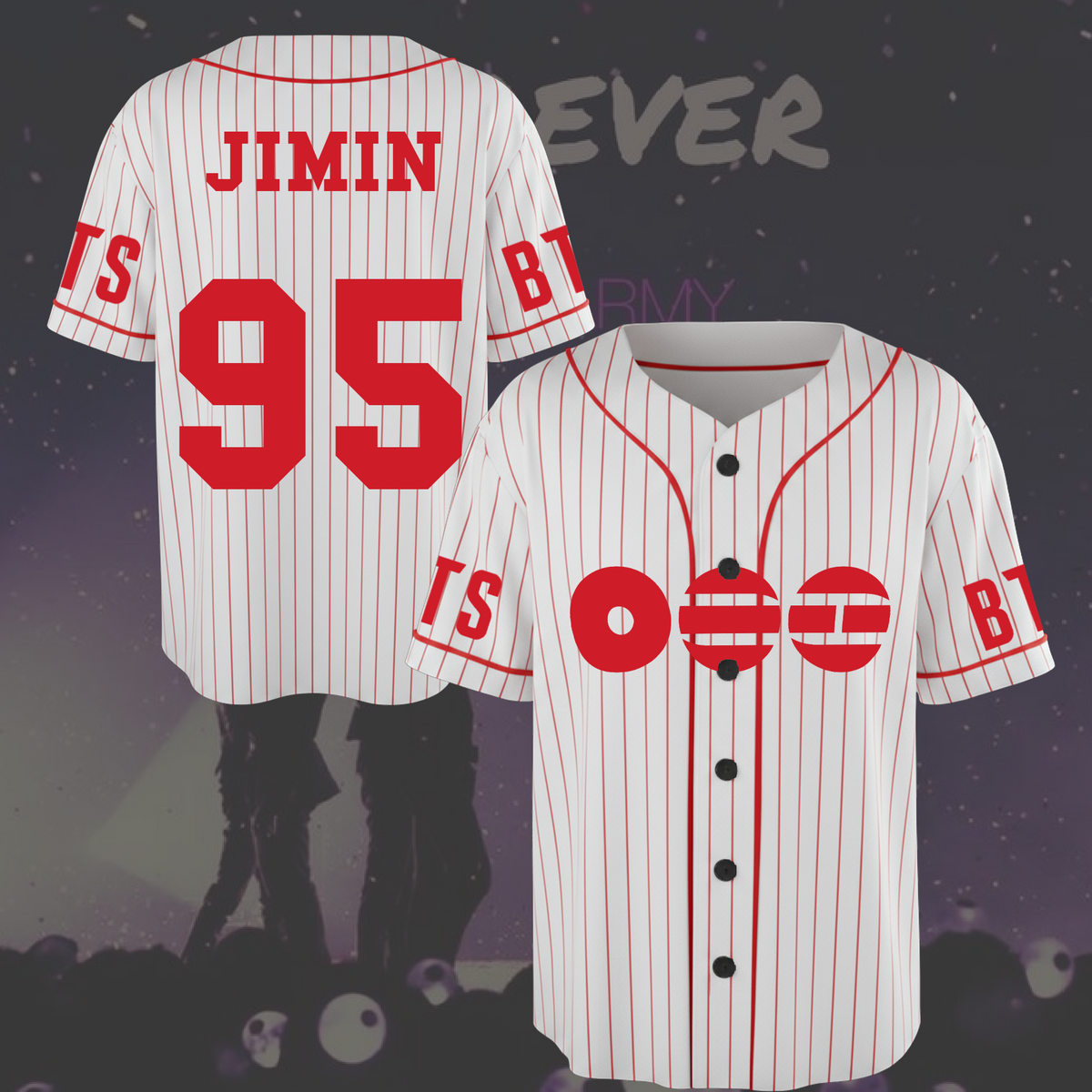 Blockbuster World Tour 2026 Army BTS Baseballtrikot Geschenk für Liebhaber