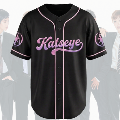Verspieltes Katseye The WildWorld Tour Baseball-Trikot Geschenk für Fans