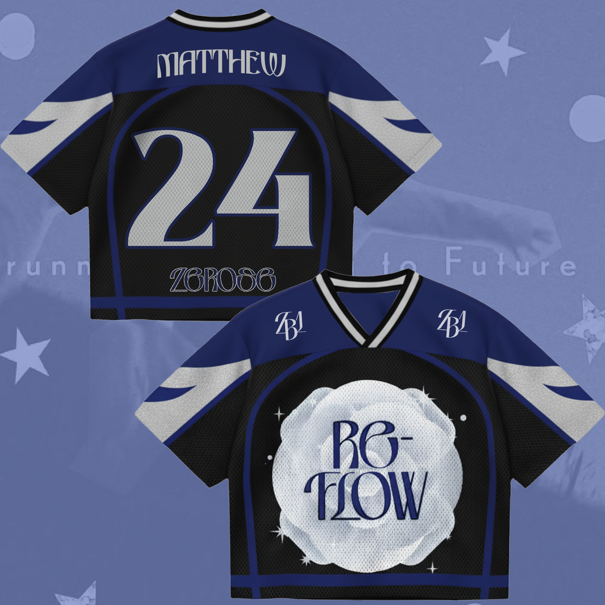ZEROBASEONE Special Album Re FLow Mixed Mesh Jersey