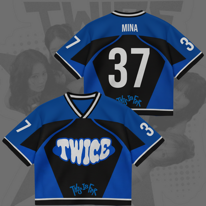 Energetic Twice This Is For Tour Part 2 Notrh America Mixed Mesh Jersey