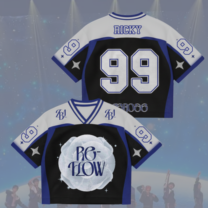 New Album 2026 Re FLow ZB1 Mixed Mesh Jersey Gifts For Fans