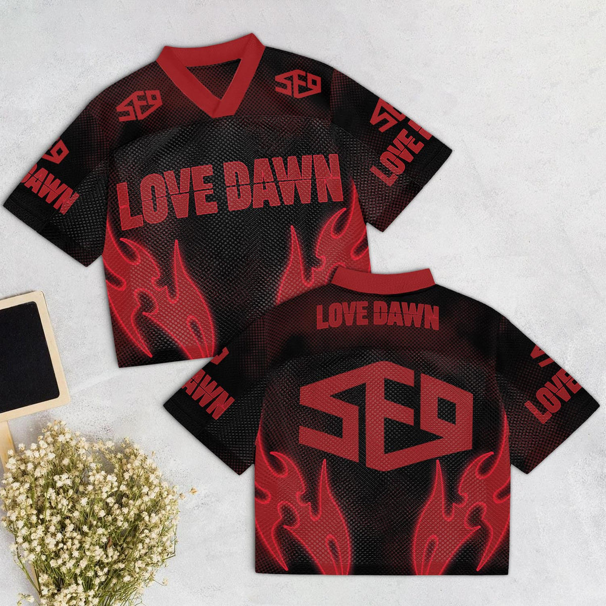 WAVESTEEᵀᴹ SF9 Love Dawn Mixed Mesh Jersey
