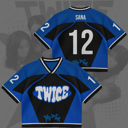 Energetic Twice This Is For Tour Part 2 Notrh America Mixed Mesh Jersey
