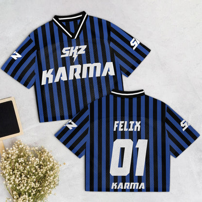 Stray Kids Jersey – Limited K-Pop Mixed Mesh Jersey