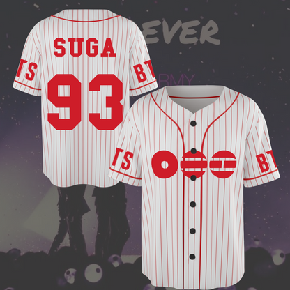 Blockbuster World Tour 2026 Army BTS Baseballtrikot Geschenk für Liebhaber