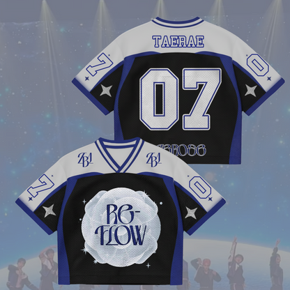 New Album 2026 Re FLow ZB1 Mixed Mesh Jersey Gifts For Fans