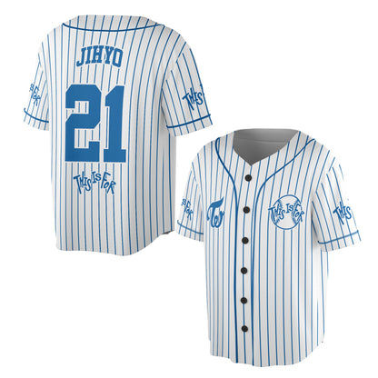WAVESTEEᵀᴹ Twice Dies ist für das Line Jersey Baseball