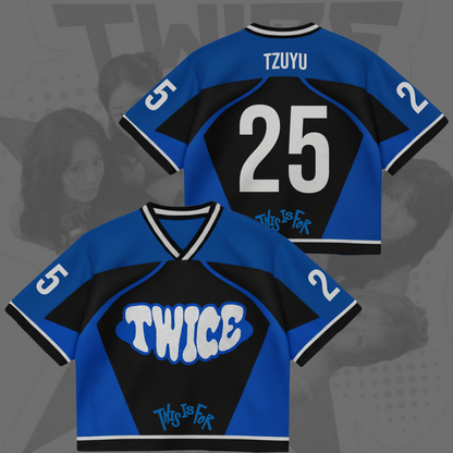 Energetic Twice This Is For Tour Part 2 Notrh America Mixed Mesh Jersey